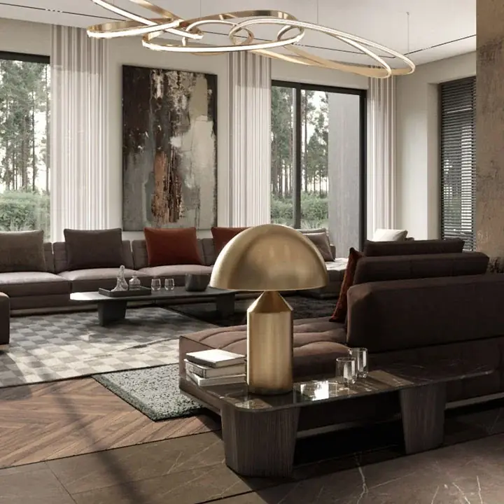 Villa interior fit out by HFF Contracting And Interiors, Dubai